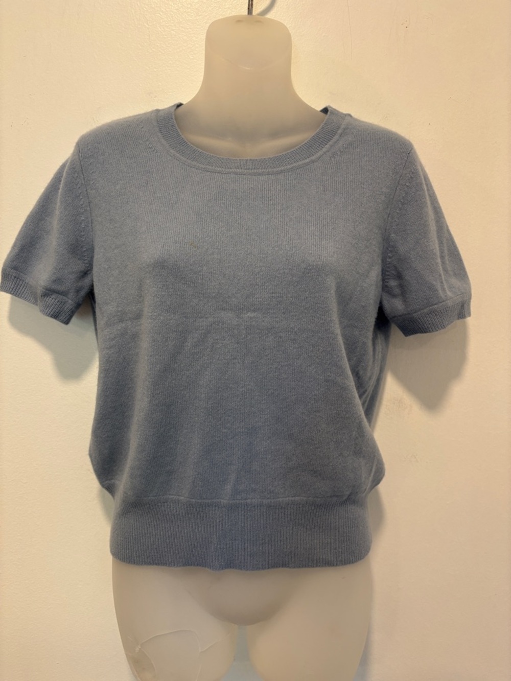 NAADAM Blue/Gray Cashmere Sweater Size Medium